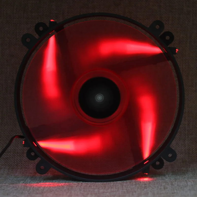 SXDOOL SXDOOL 20030 200mm case fan 400RPM hydraulic bearing 4P — product photo