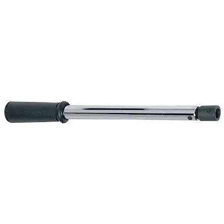 CDI 50T-I interchangeable head torque wrench, chrome metal body, cushion grip, 11 in length