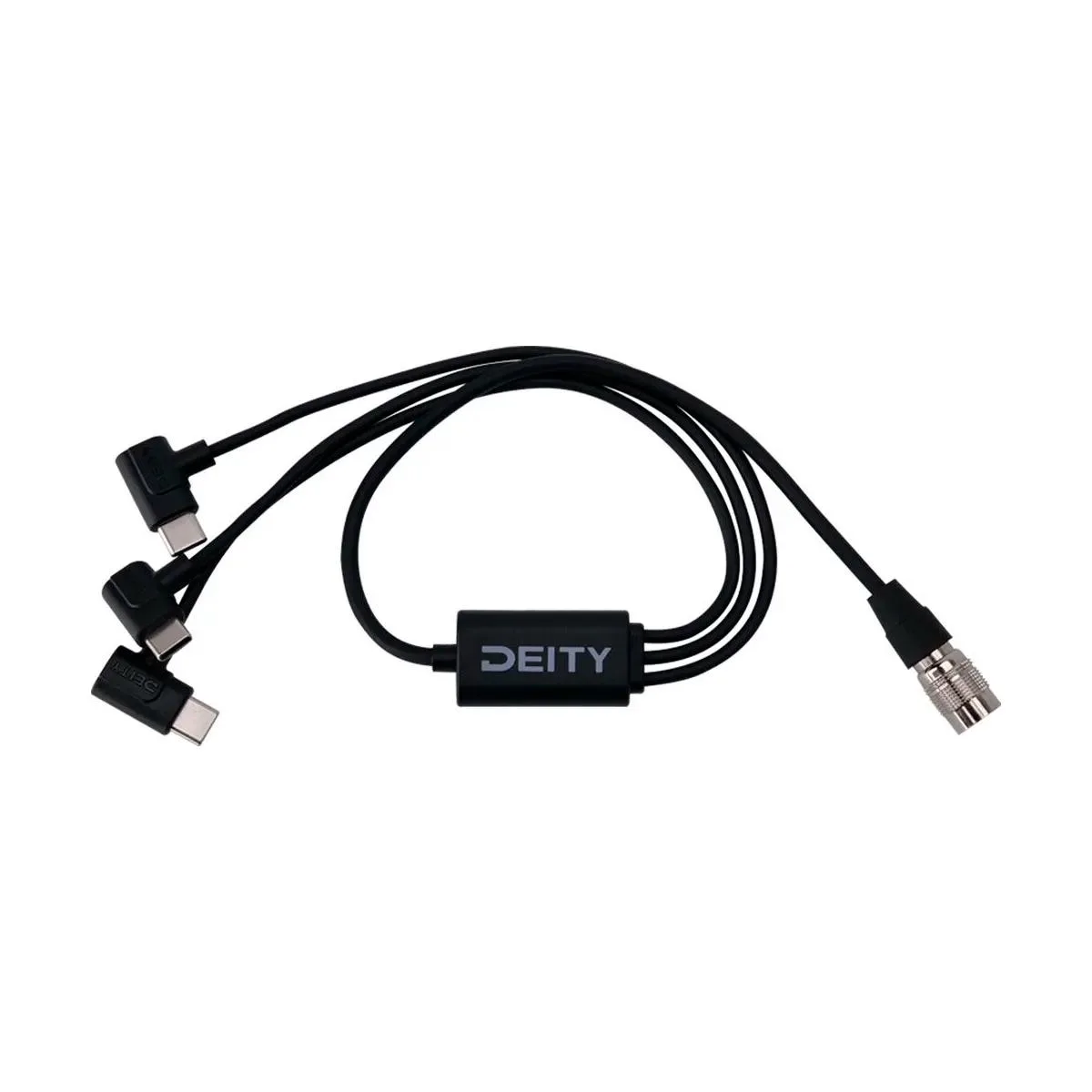 Deity Microphones Deity Microphones SPD-HR3U 4-Pin Hirose to Triple USB-C Cable — product photo