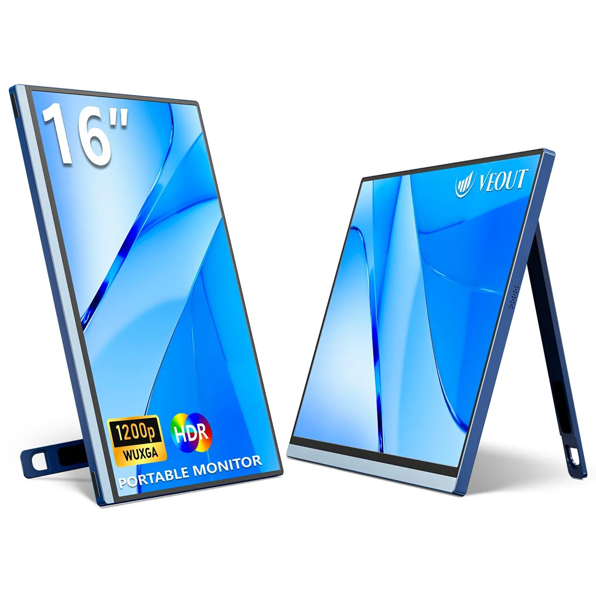 Vielgluck Vielgluck 16" Portable Gaming Monitor 1920x1200 60Hz Blue — product photo