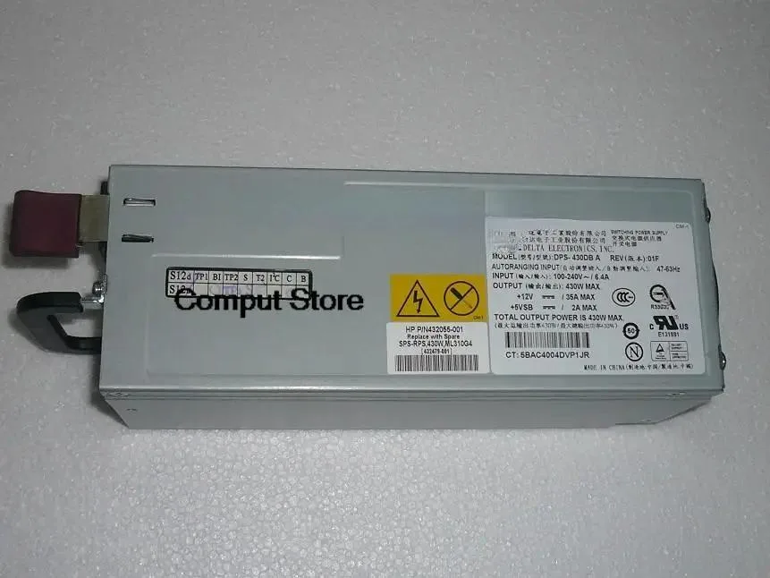 KHACHIMO KHACHIMO ML310G4 Server Power Supply DPS-430DB A 432479-001 432055-001 — product photo