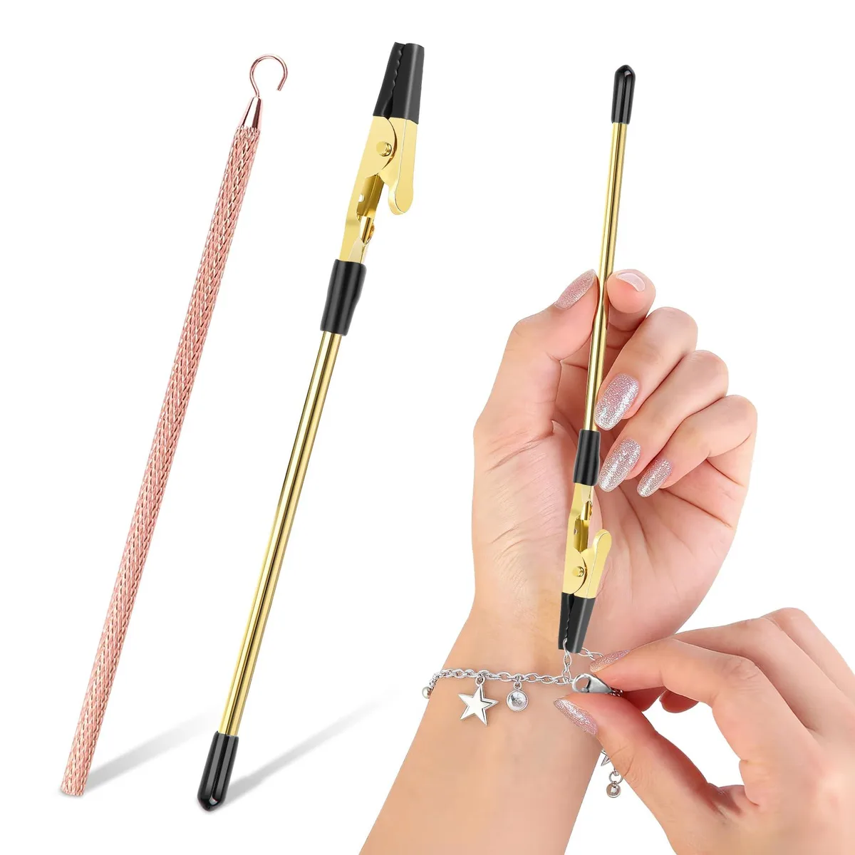  Firstop JEWTOOL02 2Pcs Jewelry Bracelet Helper Tool — product photo