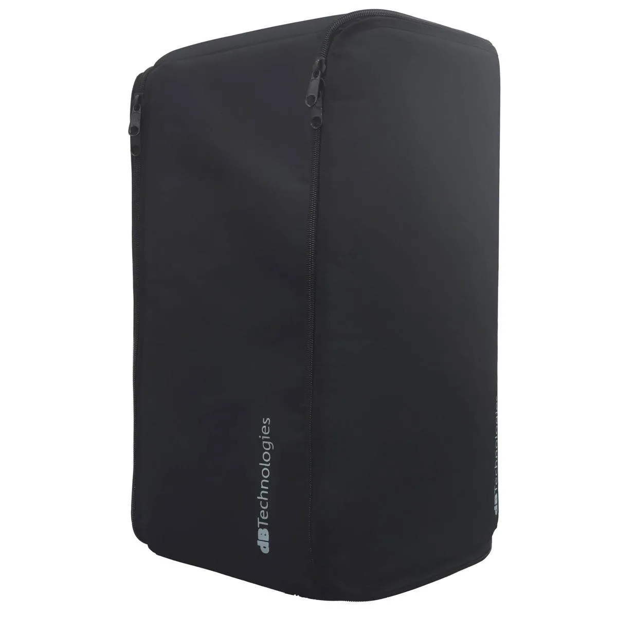 Black waterproof cover for OPERA 12 speaker with front and back vents