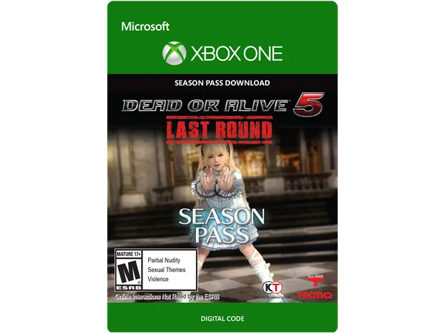 KOEI TECMO AMERICA CORP. KOEI TECMO AMERICA CORP. 7D4-00090 Dead or Alive 5 Last Round New Costume Pass 1 downloadable game — product photo