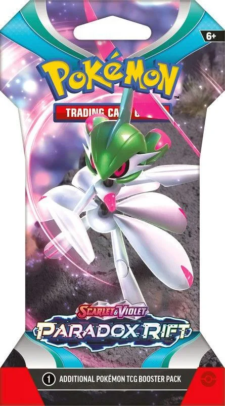 Pokemon Pokemon Scarlet &amp; Violet Paradox Rift Sleeved Booster Iron Valiant collectible — product photo