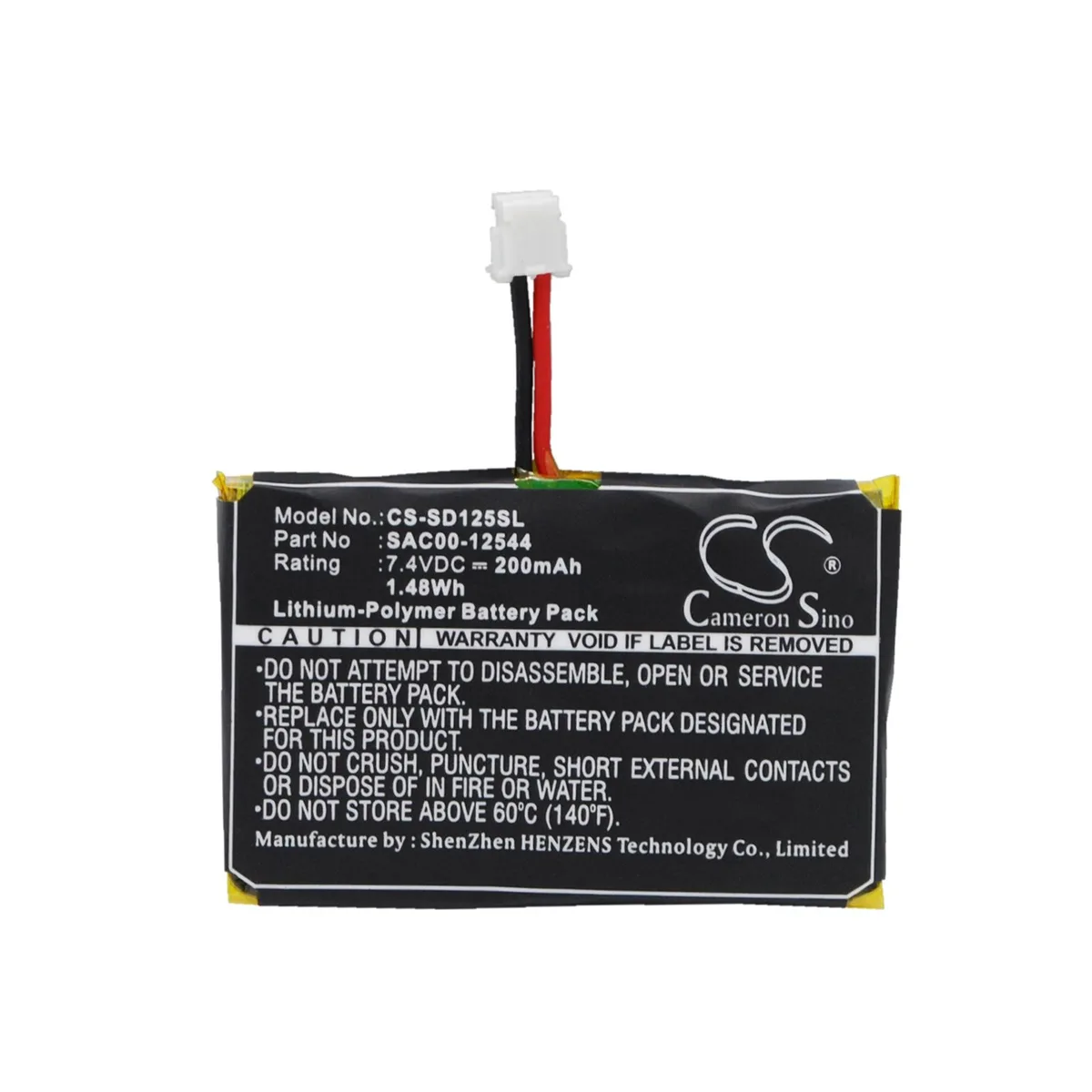Cameron &amp; Co Cameron &amp; Co DS-CS-SD125SL training aid 7.4V 200mAh Li-Polymer — product photo