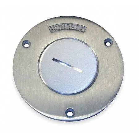 Hubbell Incorporated Hubbell Incorporated SA2925 Floor Box Cover 1 Gang Aluminum — product photo