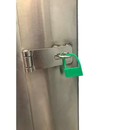Omnimed Omnimed 484108_G Tamper Evident Safety Lockout Seals Green PK100 — product photo