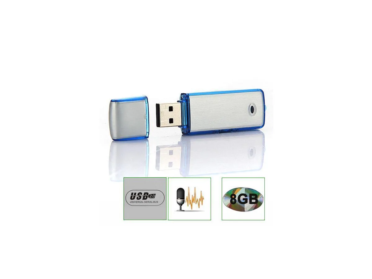 Aile Tech Aile Tech 8GB USB Voice Recorder Pen 150 hrs — product photo