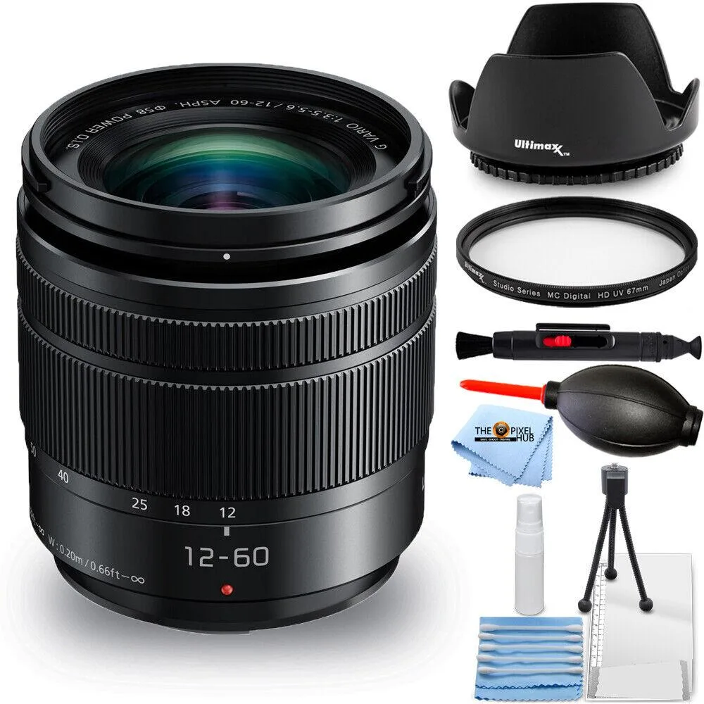 Panasonic Panasonic Lumix G Vario 12-60mm f/3.5-5.6 ASPH POWER OIS Lens Kit — product photo
