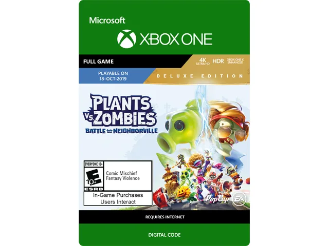 Electronic Arts Electronic Arts G3Q-00827 Plants vs. Zombies: Battle for Neighborville Deluxe Edition downloadable game — product photo