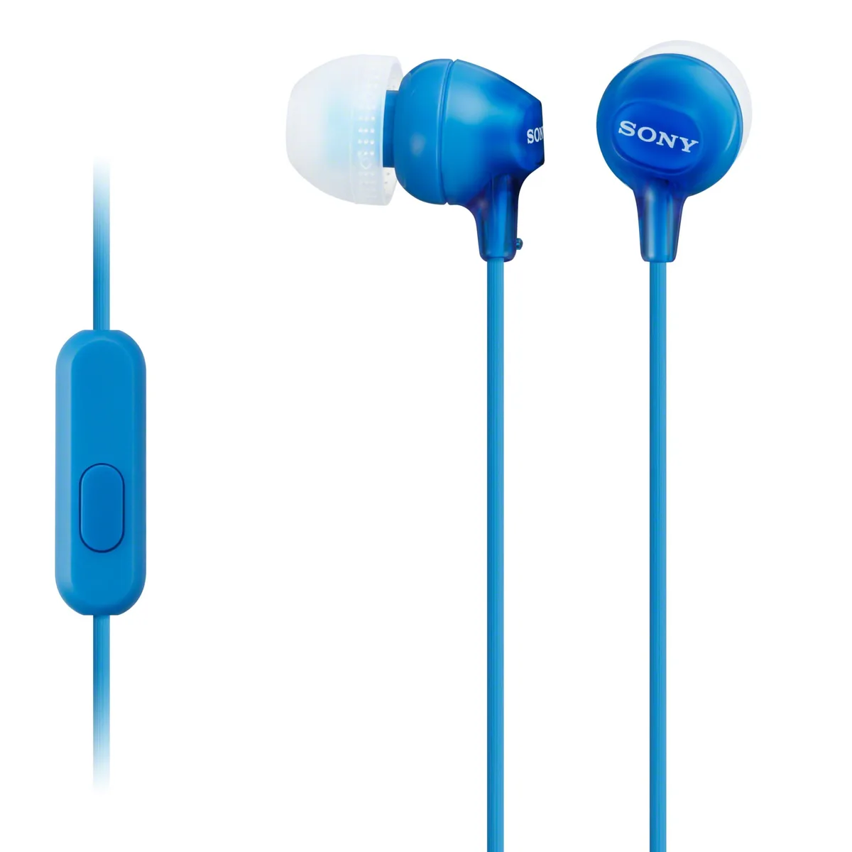 Sony MDR-EX15AP In-Ear Headphones Blue — product photo
