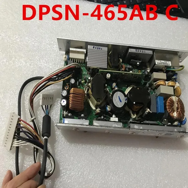 Standard ATX power supply unit with gold label and cooling fan