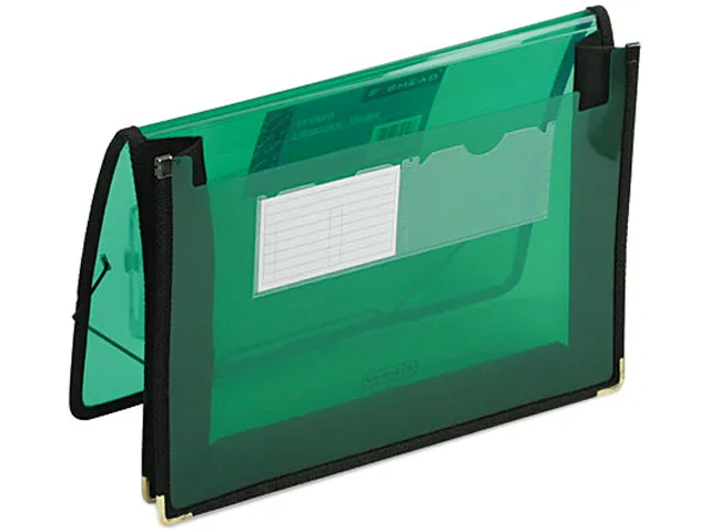 Smead Smead 71951 Letter Expansion Wallet 2.25" 200 Sheets Translucent Green — product photo