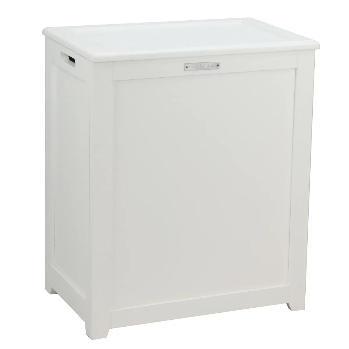 Oceanstar Design Oceanstar Design RH5513WHITE Laundry Hamper White 13.3x20.3x24 — product photo