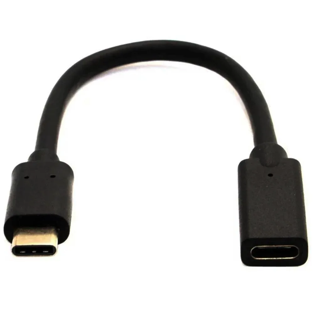 Defendwe Defendwe USB 3.1 Type-C Male to Female Extension Cable 0.5 m 24-pin 56KΩ — product photo