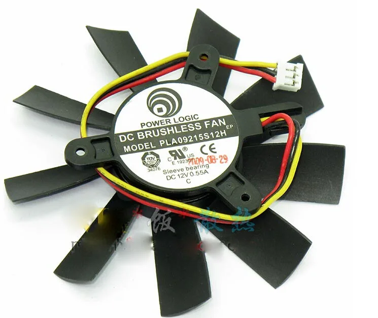 OEM Industries OEM Industries PLA09215S12H CPU cooler 12V .55A 3 pin HD4890 — product photo