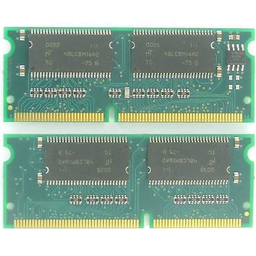 Gigaram Gigaram GR64S4S816-75-MP72 64MB 144-pin PC133 CL3 SDRAM SODIMM laptop RAM — product photo