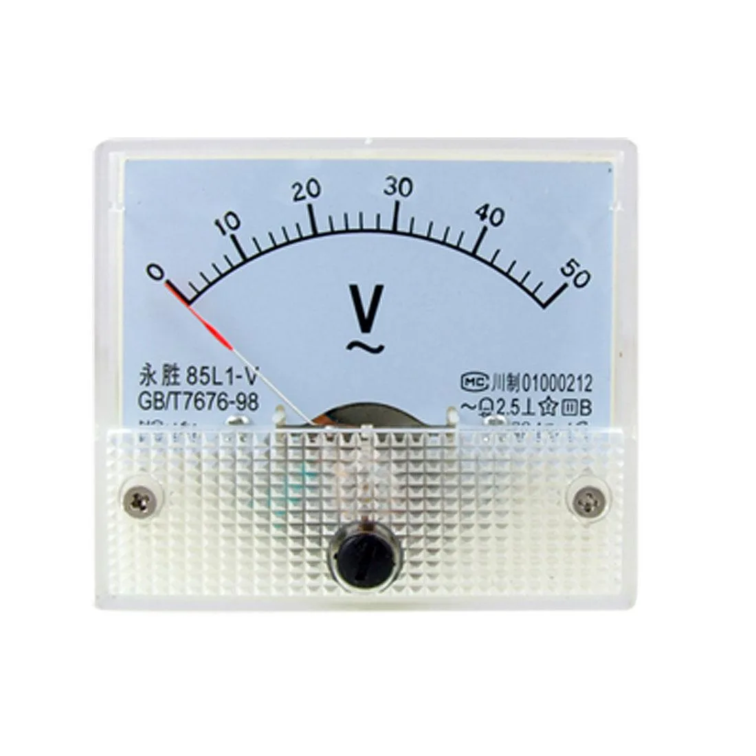 Unique-Bargains Unique-Bargains 85L1 AC 0-50V analog panel voltmeter measurement tool — product photo