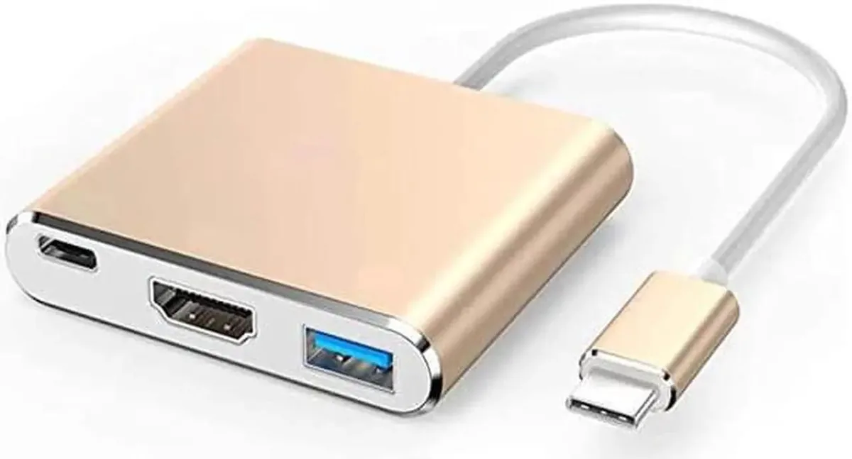 AJMRTC AJMRTC USB C to HDMI 3-in-1 Adapter 4K HDMI USB 3.0 PD — product photo