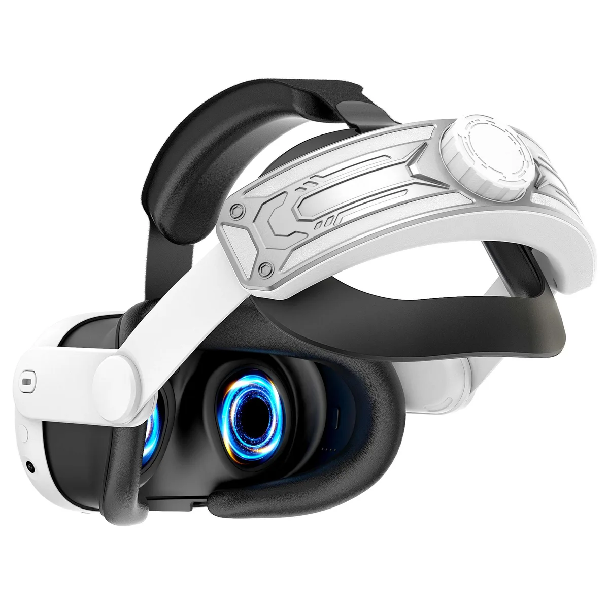 ZVTE ZVTE Elite Head Strap for Meta Quest 3 white with silver strip — product photo