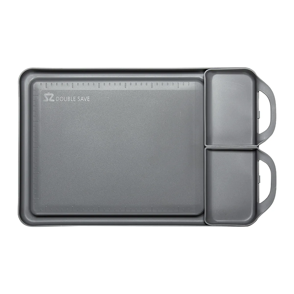 Hitrons Solutions Hitrons Solutions Double Save S Cutting Board Grey 14.5 x 10 x 1.18 — product photo