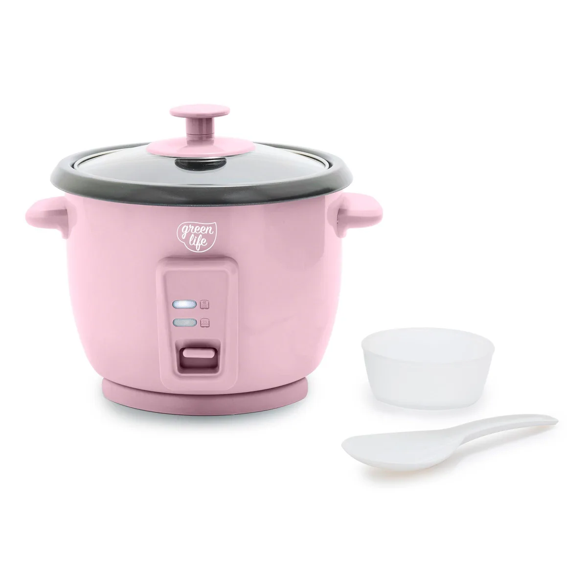  GreenLife 1.5QT Rice Cooker CC011064-001 Pink — product photo