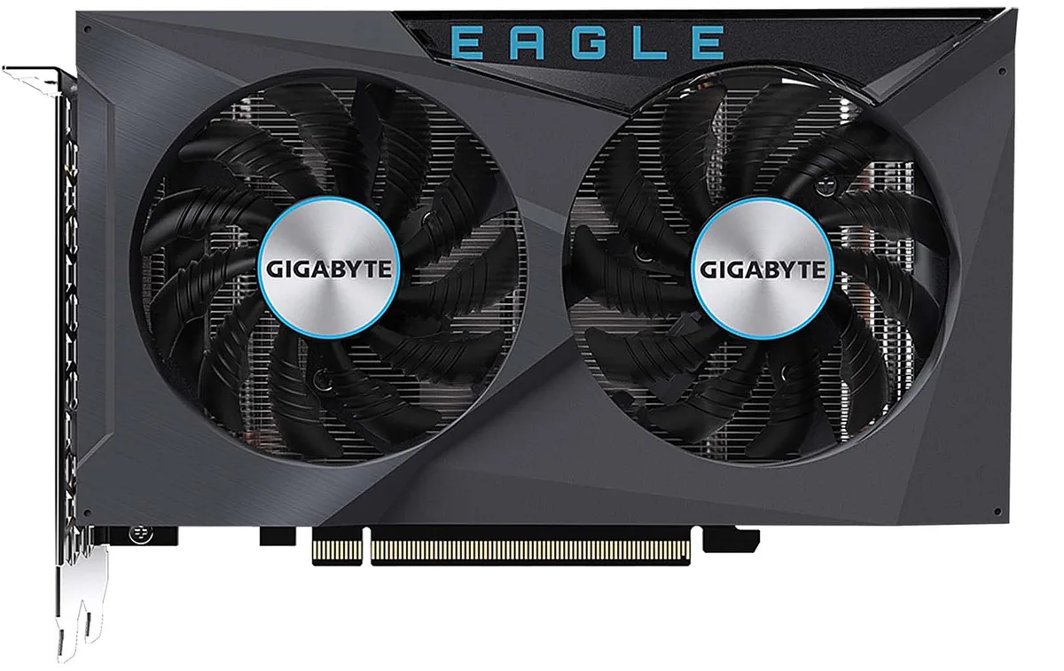 GIGABYTE GIGABYTE GV-R65XTEAGLE-4GD Radeon RX 6500 XT graphics card — product photo