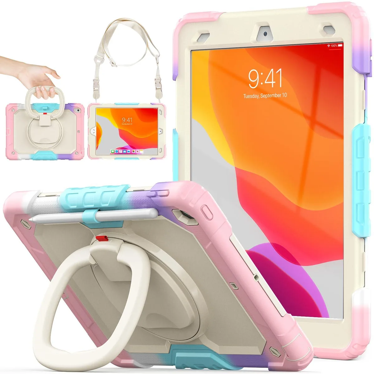 Speck A2602 iPad accessory 10.2 inch 360° stand 172 cm strap — product photo