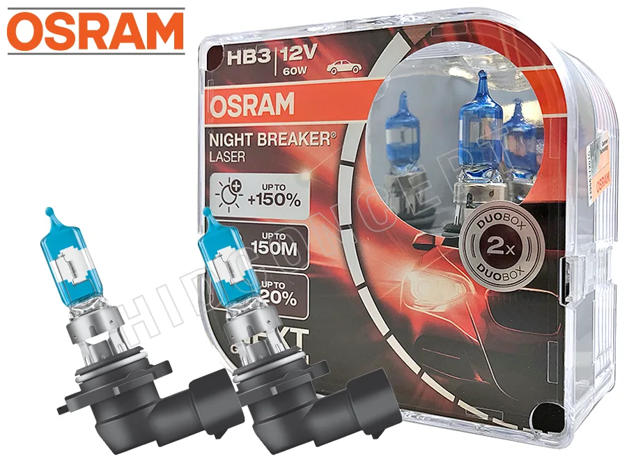 OSRAM OSRAM Night Breaker Laser HB3 9005 +150% 3200 K 60 W 12 V Pack of 2 — product photo
