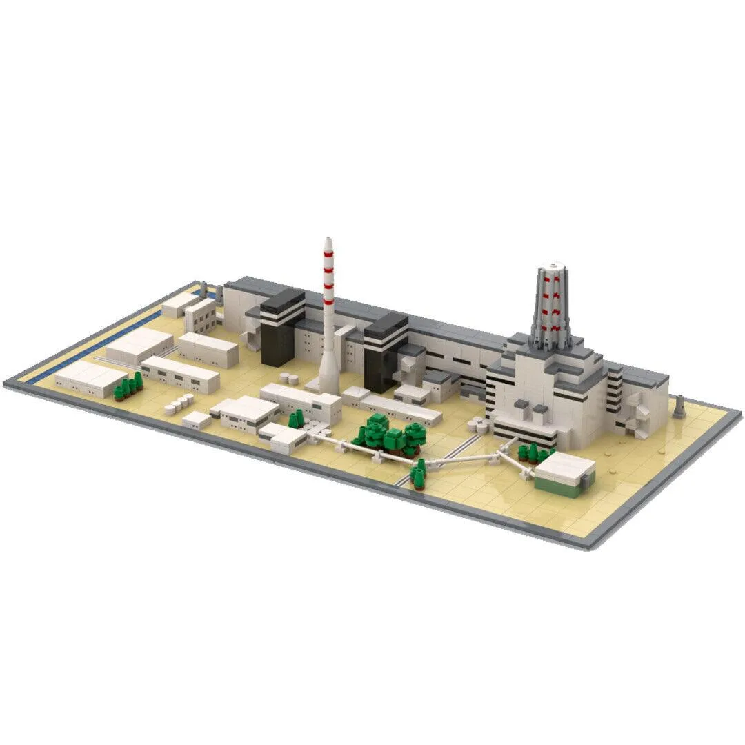 ZITIANYOUBUILD ZITIANYOUBUILD Chernobyl Power Plant Building Set 1488 Pieces — product photo