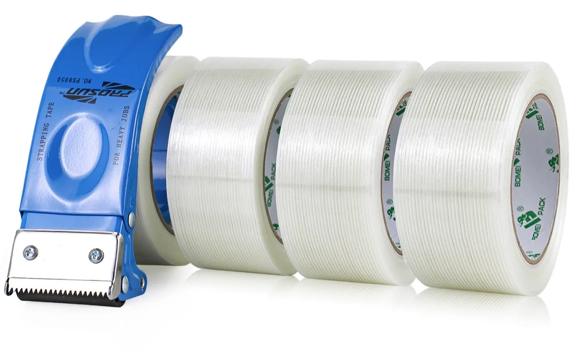 Tape 2.5in 5.5mil 35yds 4Rolls 140yds — product photo