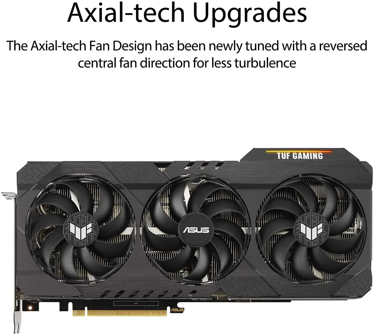 ASUS ASUS GeForce RTX 3080 V2 OC 10GB GDDR6X graphics card — product photo