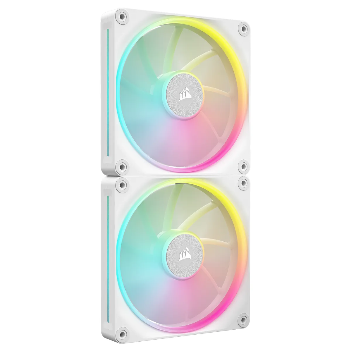 Corsair Corsair CO-9051032-WW iCUE LINK LX140 RGB White 140mm Case Fan Dual Pack — product photo
