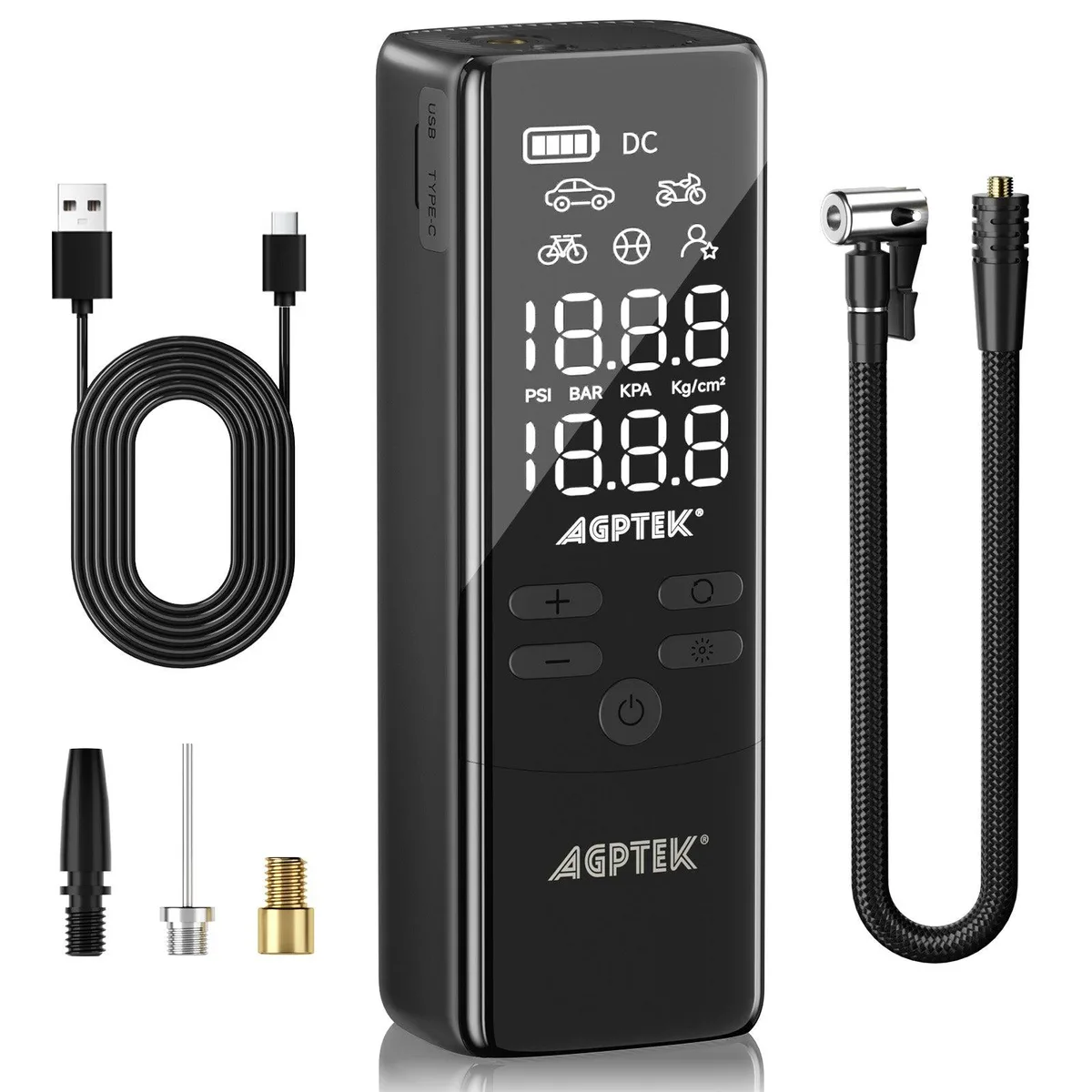 AGPtek AGPtek 150 PSI 5000 mAh Cordless Air Compressor — product photo
