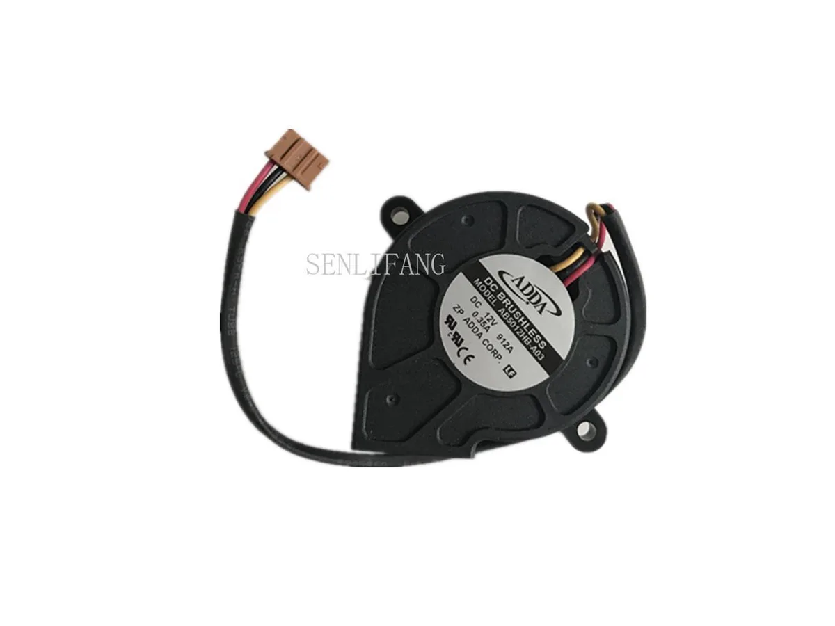 Fans Fans AB5012HB-A03 50x50x25mm 12V .35A 3-Wire Blower Fan — product photo