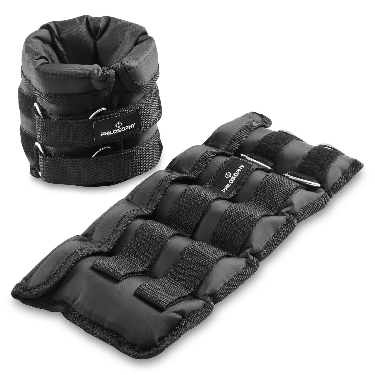 Philosophy Gym Philosophy Gym 10 LB Adjustable Ankle Wrist Weights Pair — product photo