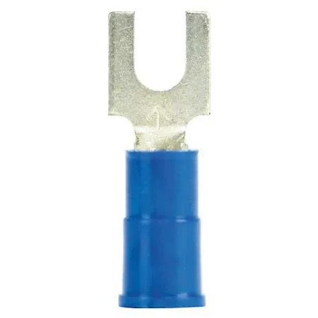 3M 3M LFV14-8Q Fork Terminal #8 Stud 14 AWG 1000 V Vinyl — product photo