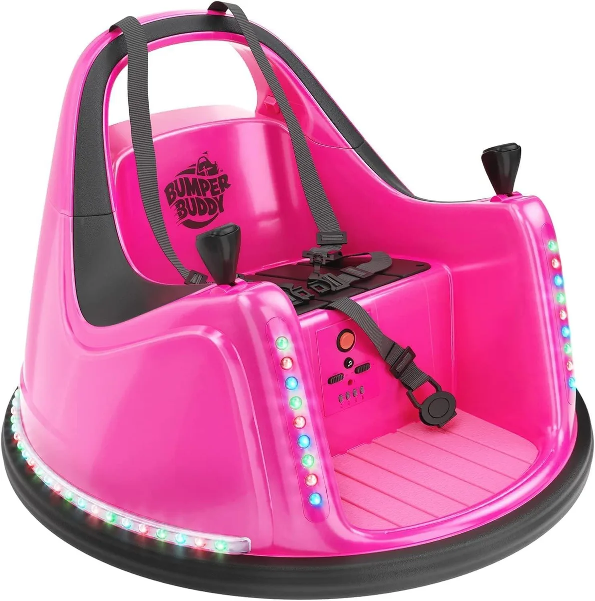 usbroway usbroway Bumper Buddy Ride-On Car 12V 2-Speed 360° Spin Remote Control Ages 1-5 Years Toy — product photo