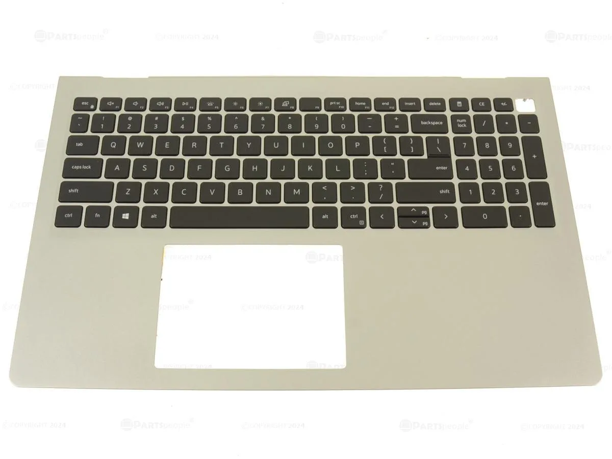 DELL DELL Inspiron 15 3510 3511 3515 Palmrest Backlit Keyboard Assembly N28MD Grey — product photo