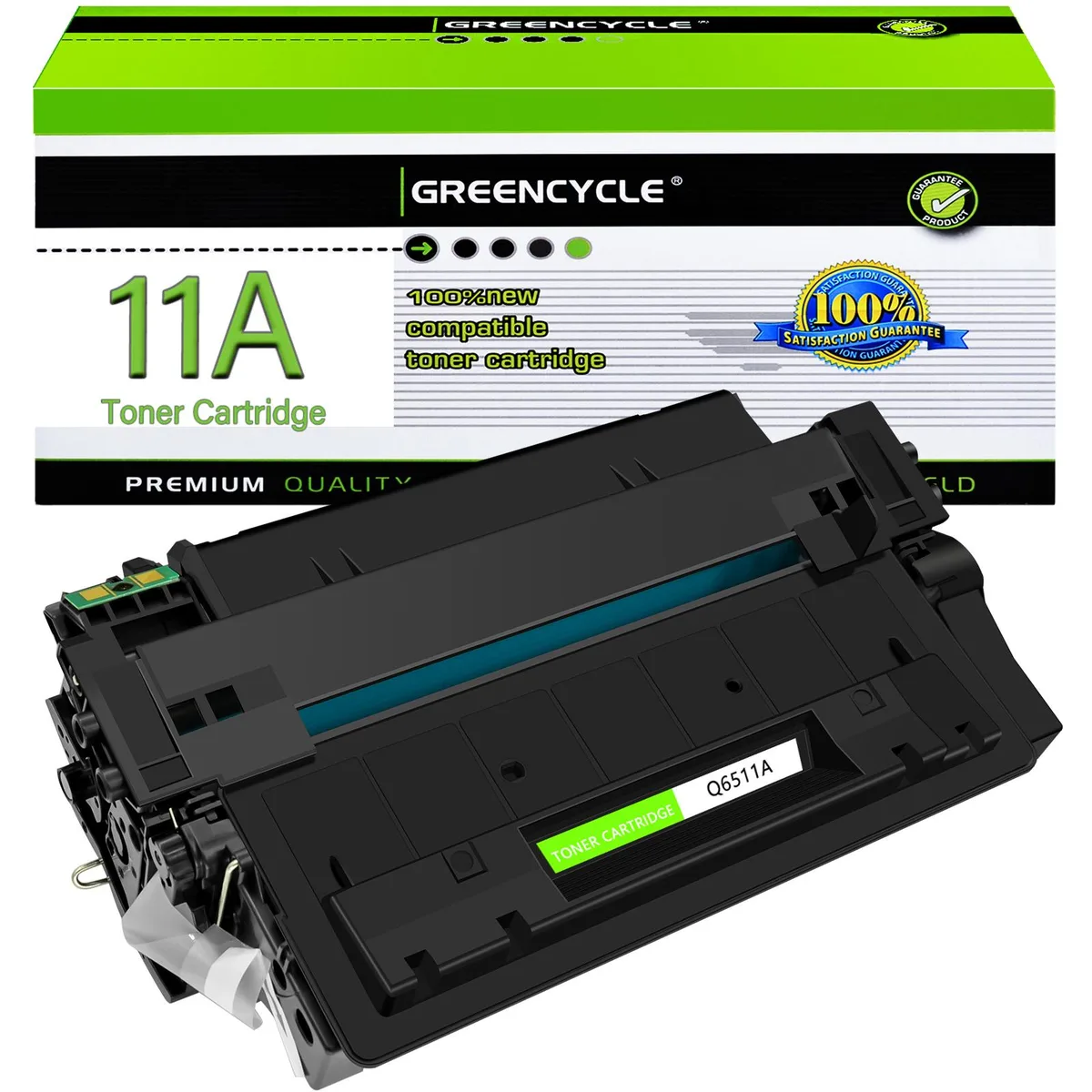 GREENCYCLE GREENCYCLE Q6511A High-Yield Toner Cartridge Black 6000 Pages — product photo