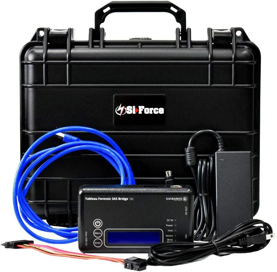 BFKK BFKK Tableau Forensic SAS Bridge TK6U SiForce Bundle with Rugged Case — product photo