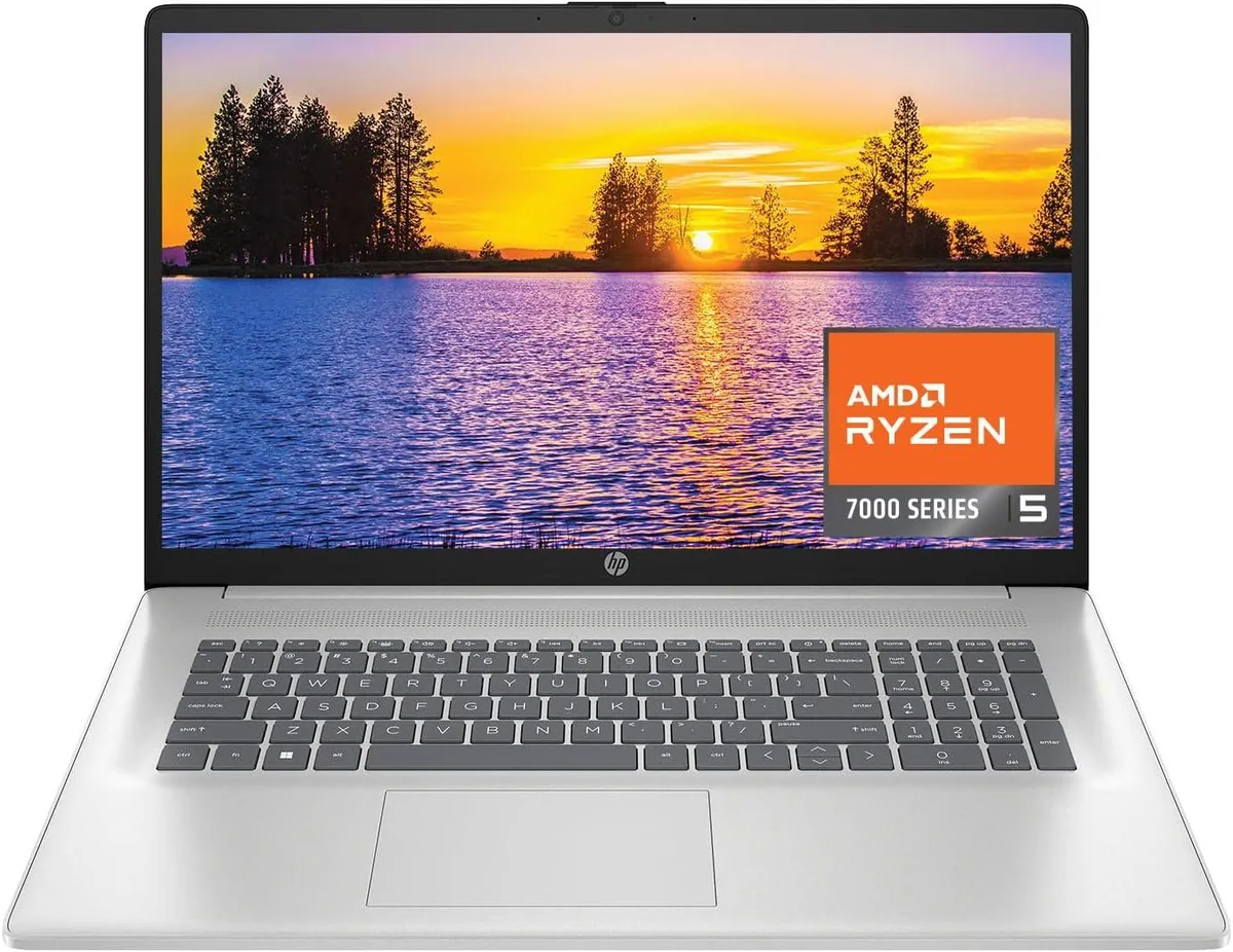 HP HP 17-cp2099nr laptop 17.3" Ryzen 5 7520U 16 GB 512 GB — product photo