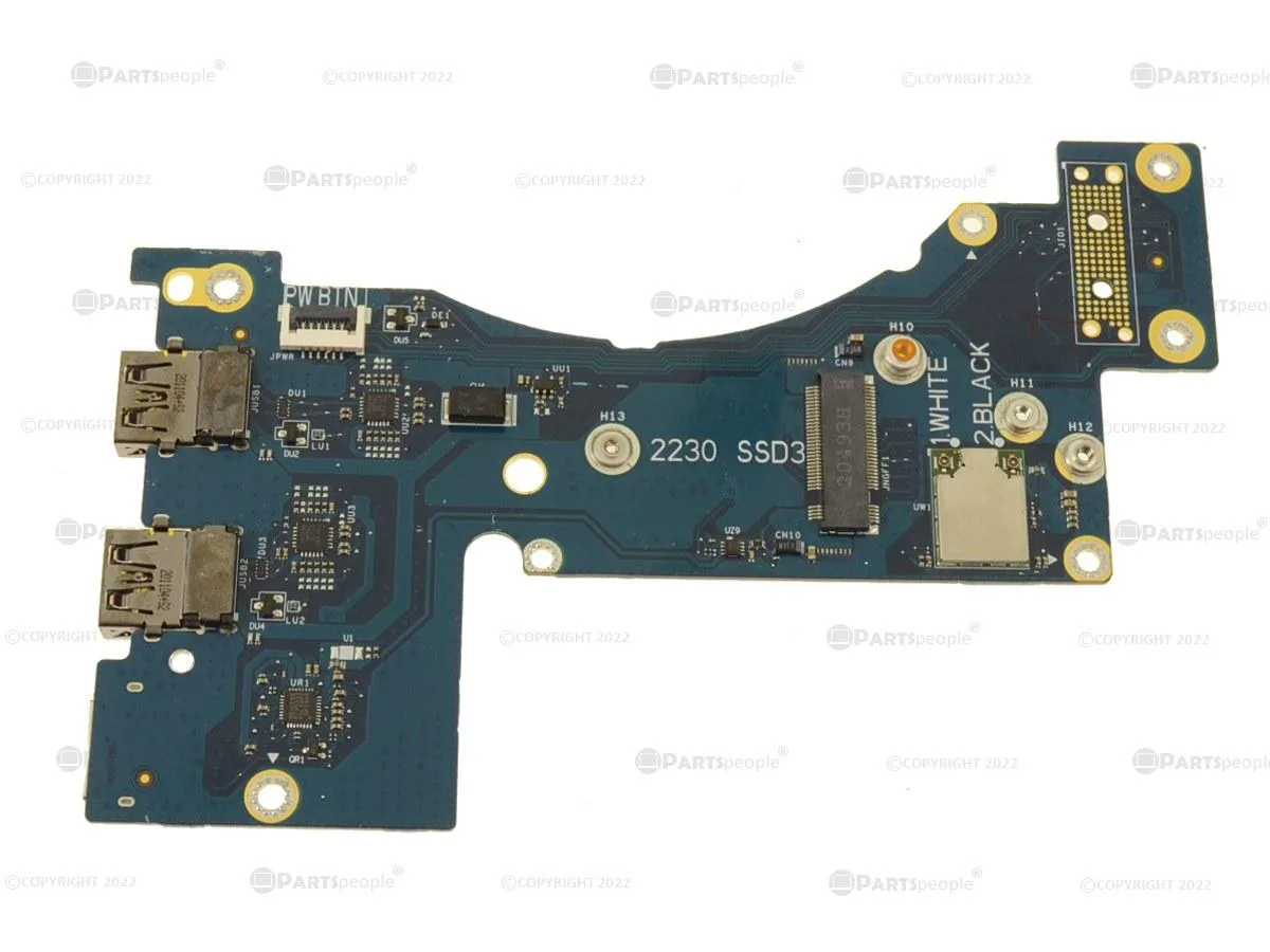 DELL DELL Alienware m17 R3 Right Side USB microSD IO Board KFNTW — product photo