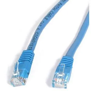 STARTECH STARTECH C6PATCH10BL 10 ft Cat 6 network ethernet cable Blue 24 AWG 250 MHz 100W PoE — product photo
