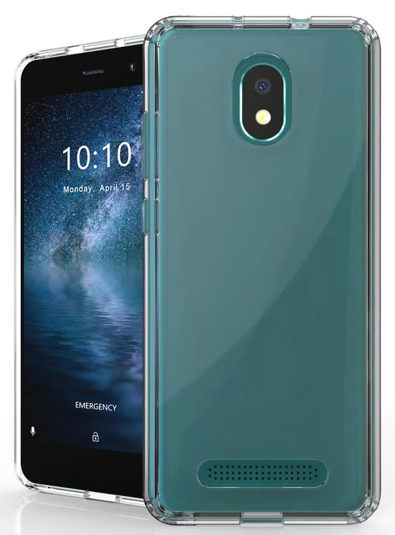 Nakedcellphone Nakedcellphone AquaFlex Clear Case for FoxxD Miro L590A — product photo