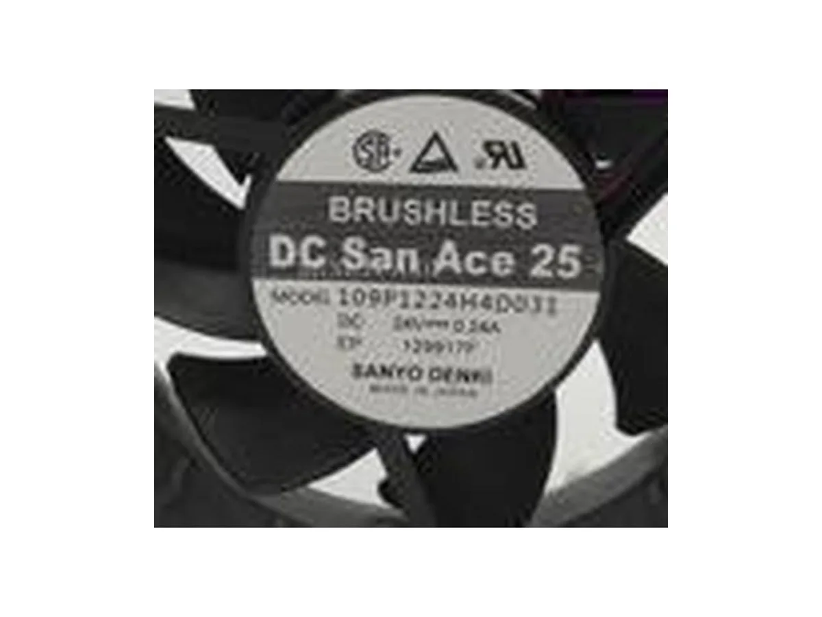 Fans Fans 109P1224H4D031 24V .24A 120x120x25mm 3-wire case fan — product photo