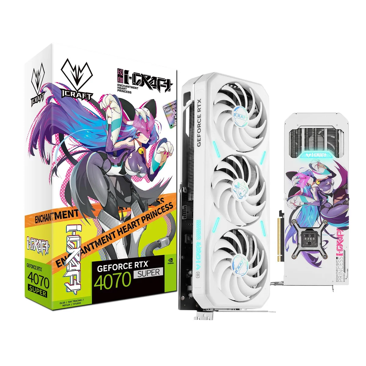 MAXSUN MAXSUN GeForce RTX 4070 Super iCraft Limited Edition 12GB graphics card — product photo