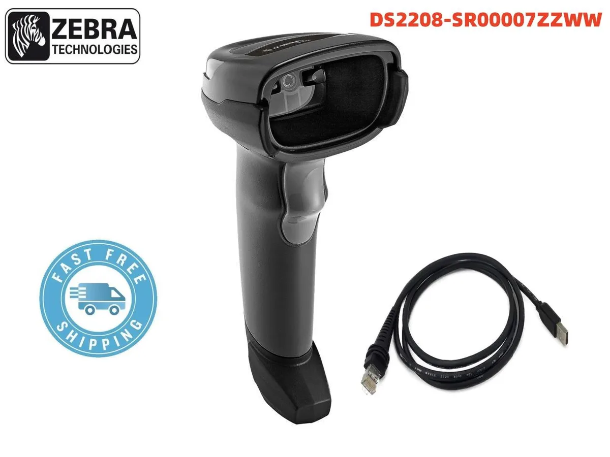 B+n B+n DS2208 barcode scanner 1D 2D USB cable kit — product photo