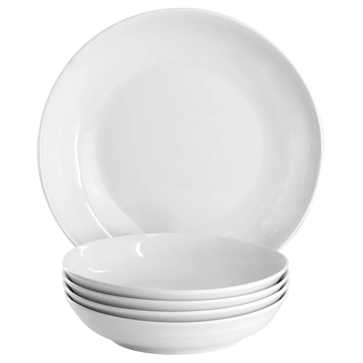 Gibson Home Gibson Home 510121850M 5-Piece 11in &amp; 7.8in Fine Ceramic Dinnerware Set — product photo